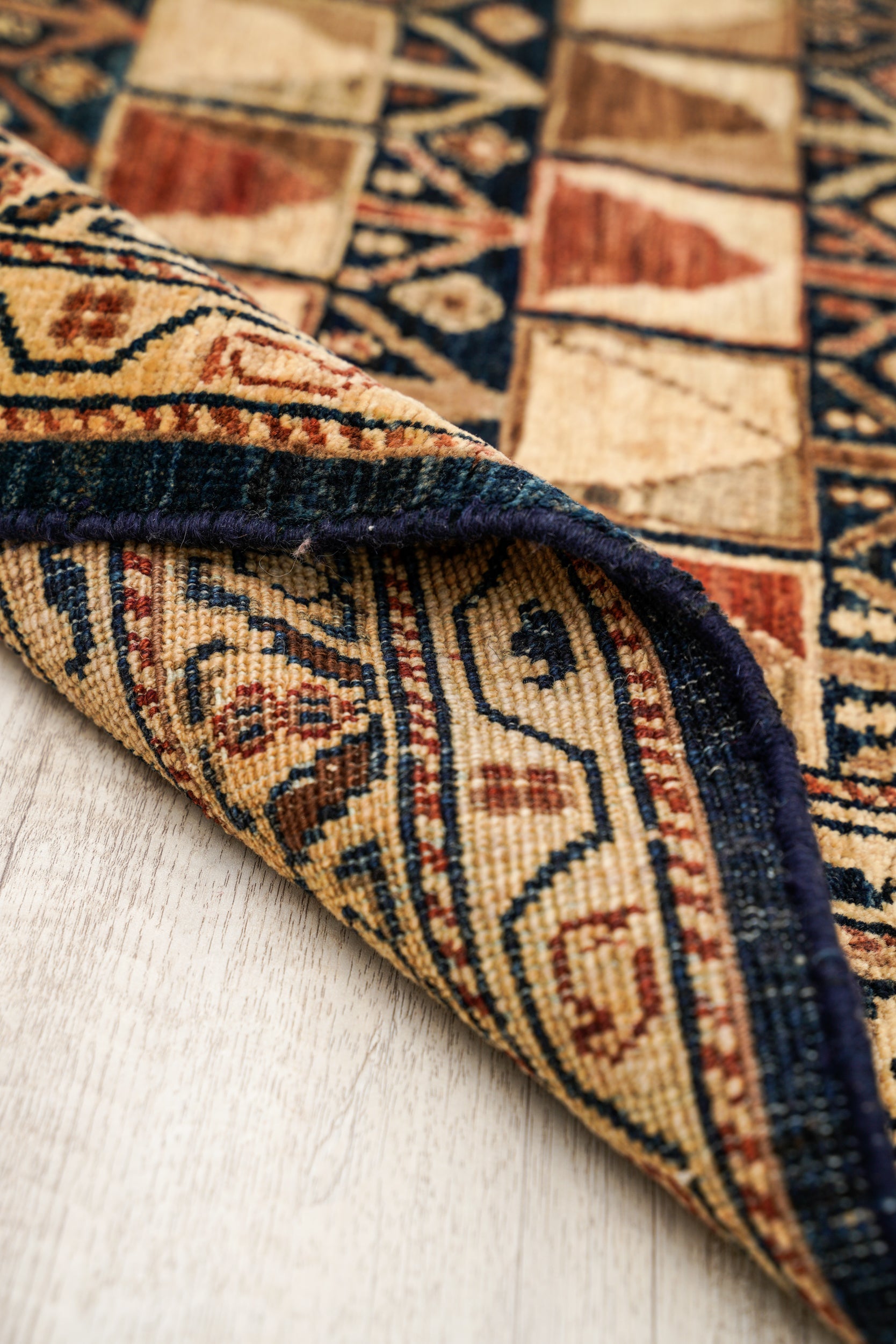 Modern Afghan Farahan Runner Rug 11' x 3'4"