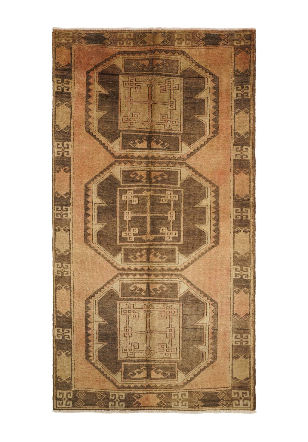 Vintage Turkish Kazak Rug 6'1"  x 3'4"