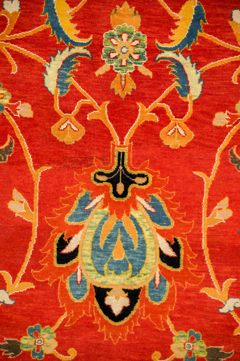 Modern Sickle Leaf Rug  8'3" x 6'8"