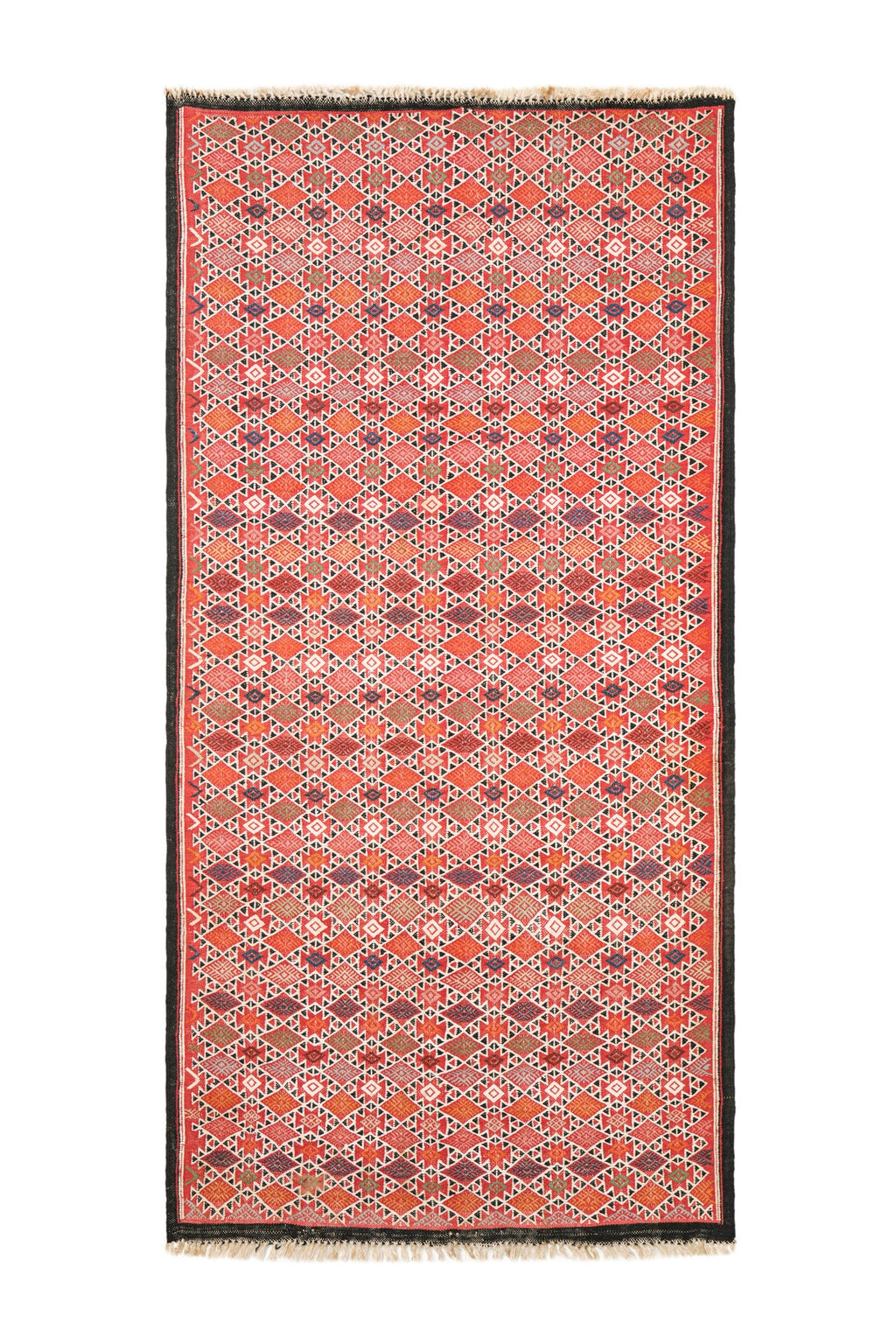 Vintage Moroccan Tribal Kilim 6'7" x 3'5"