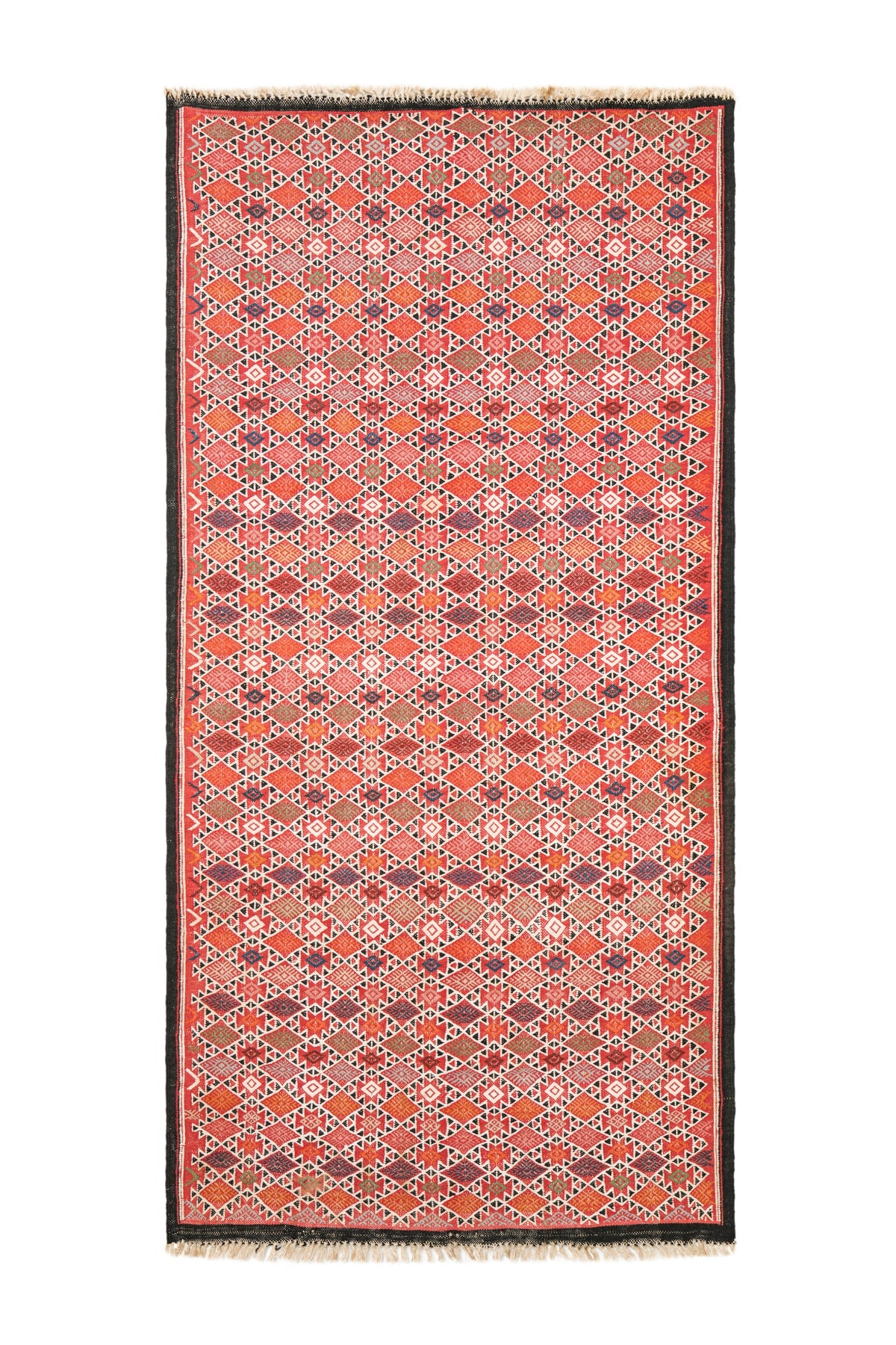 Vintage Moroccan Tribal Kilim 6'7" x 3'5"