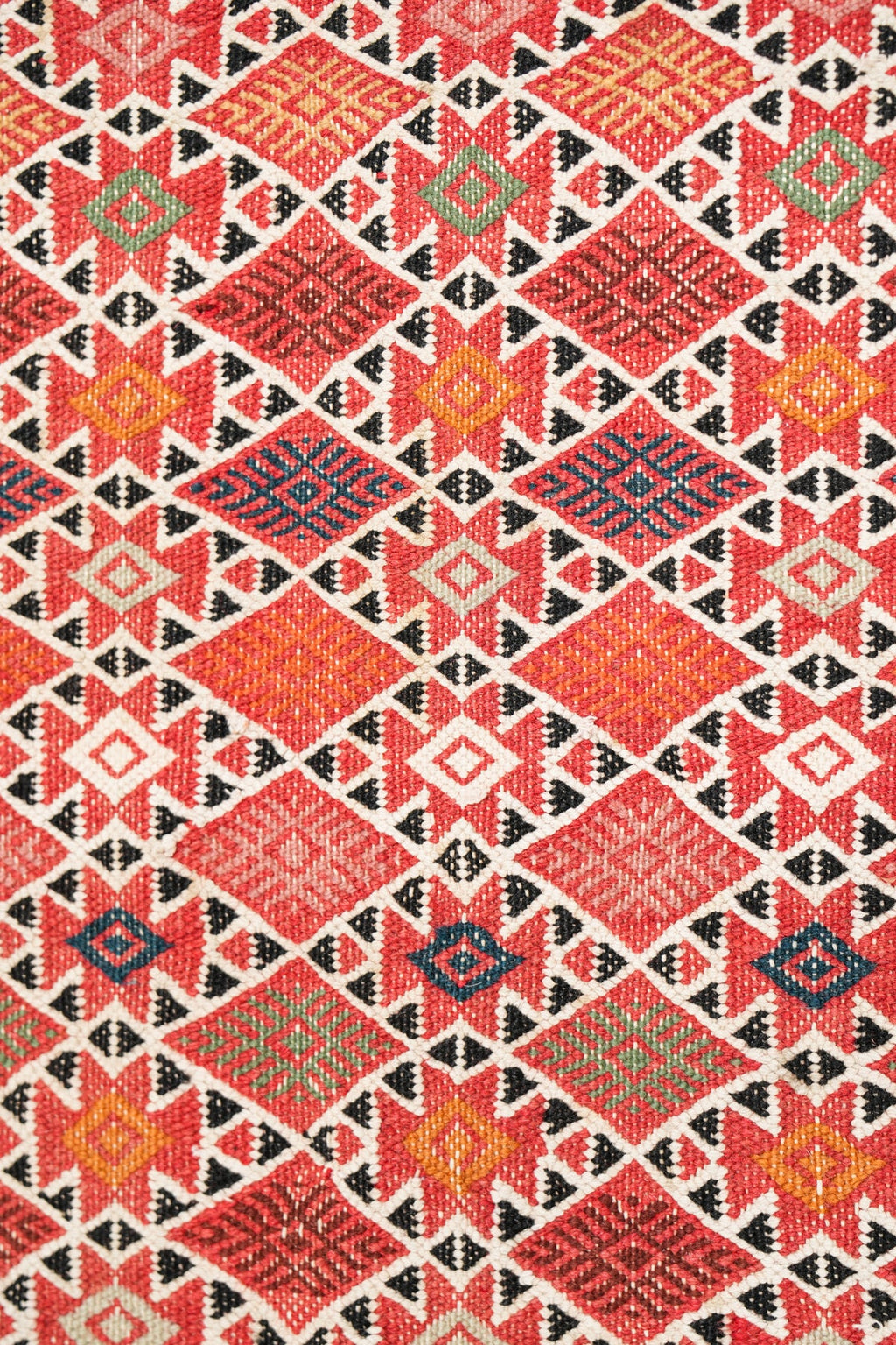Vintage Moroccan Tribal Kilim 6'7" x 3'5"