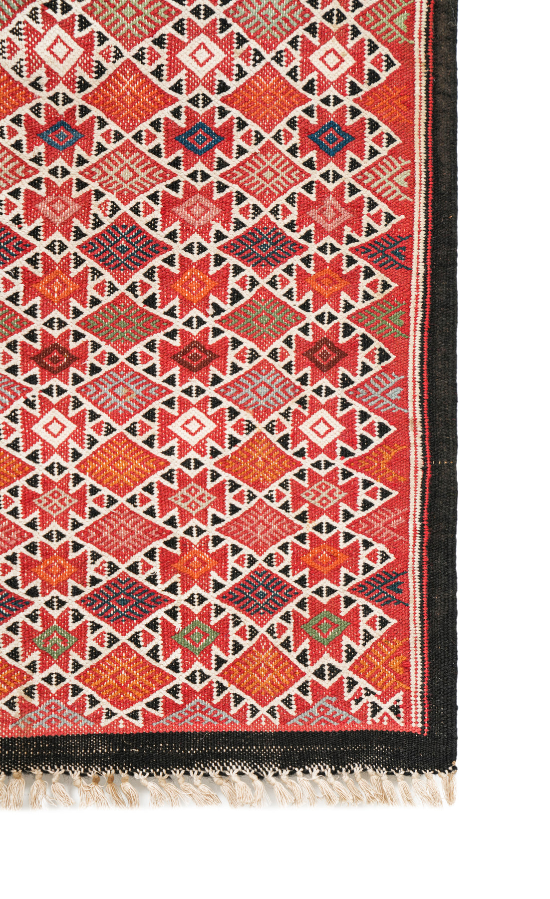 Vintage Moroccan Tribal Kilim 6'7" x 3'5"