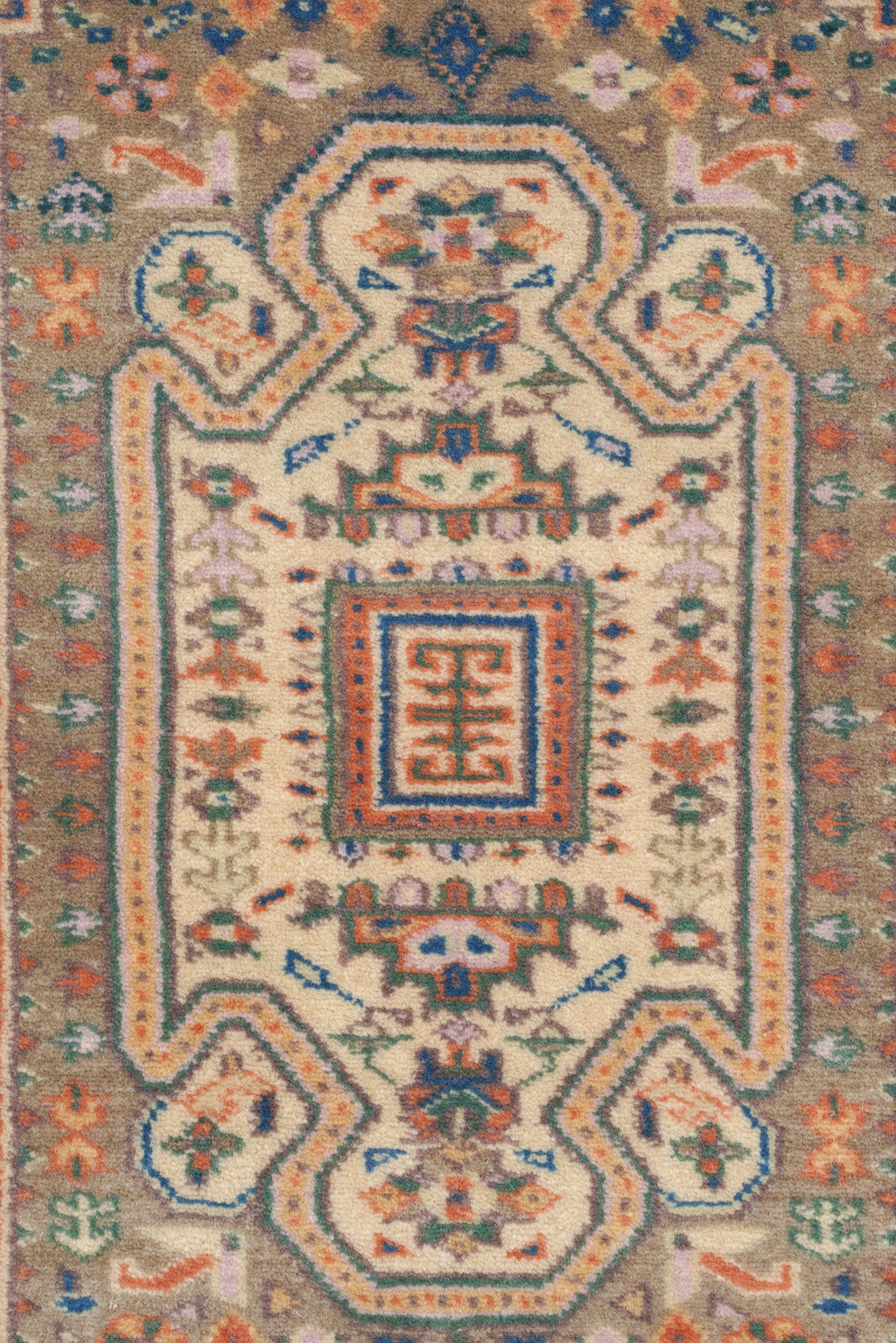 Vintage Kashmir Rug 3'10" x 2'6"