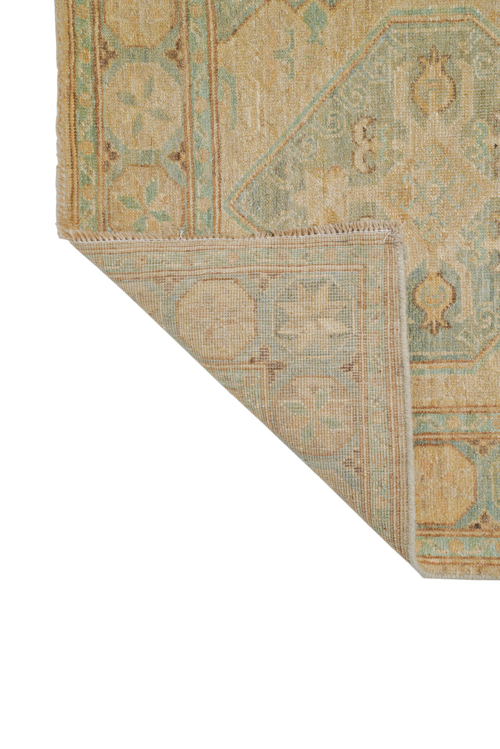 Modern Afghan Shirvan Hallway Rug 11'8" x 3'1"