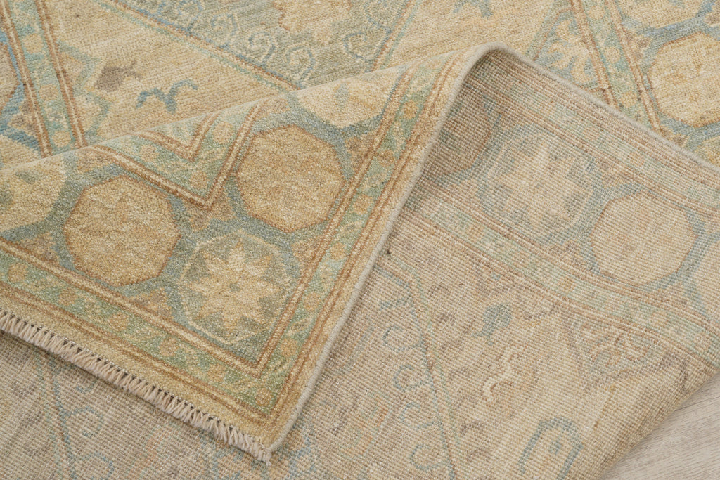 Modern Afghan Shirvan Hallway Rug 11'8" x 3'1"