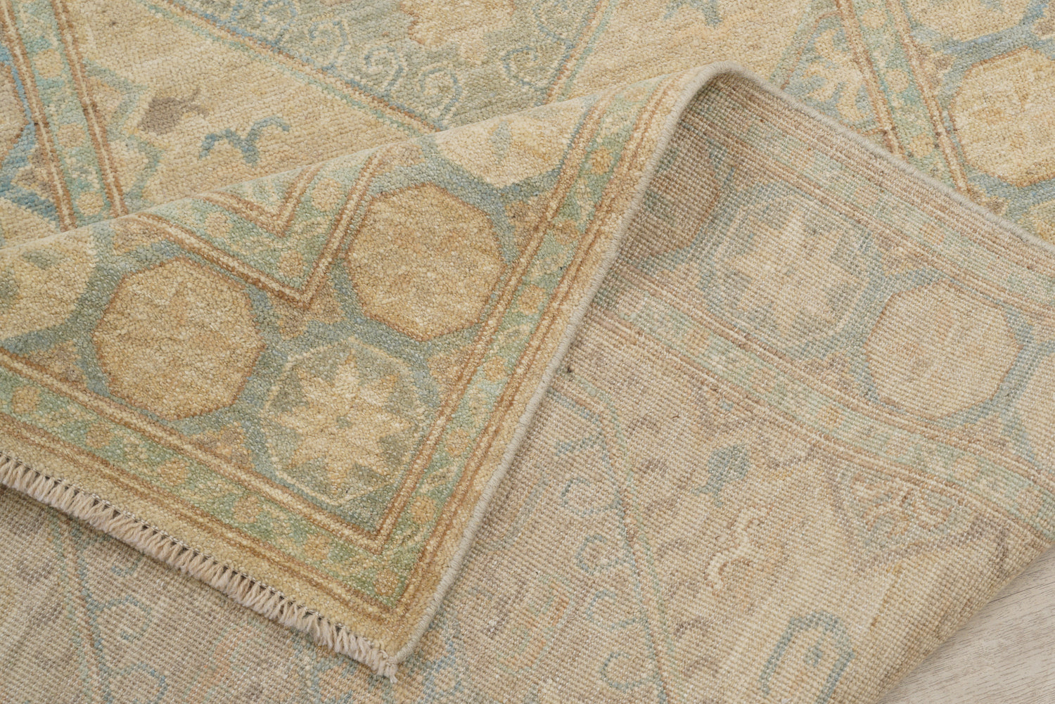 Modern Afghan Shirvan Hallway Rug 11'8" x 3'1"