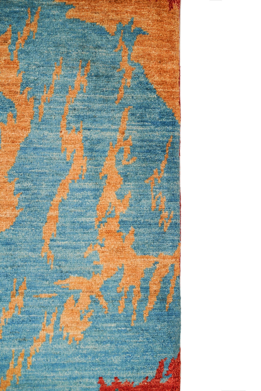 Modern Afghan Abstract Rug 9'10" x 8'2"