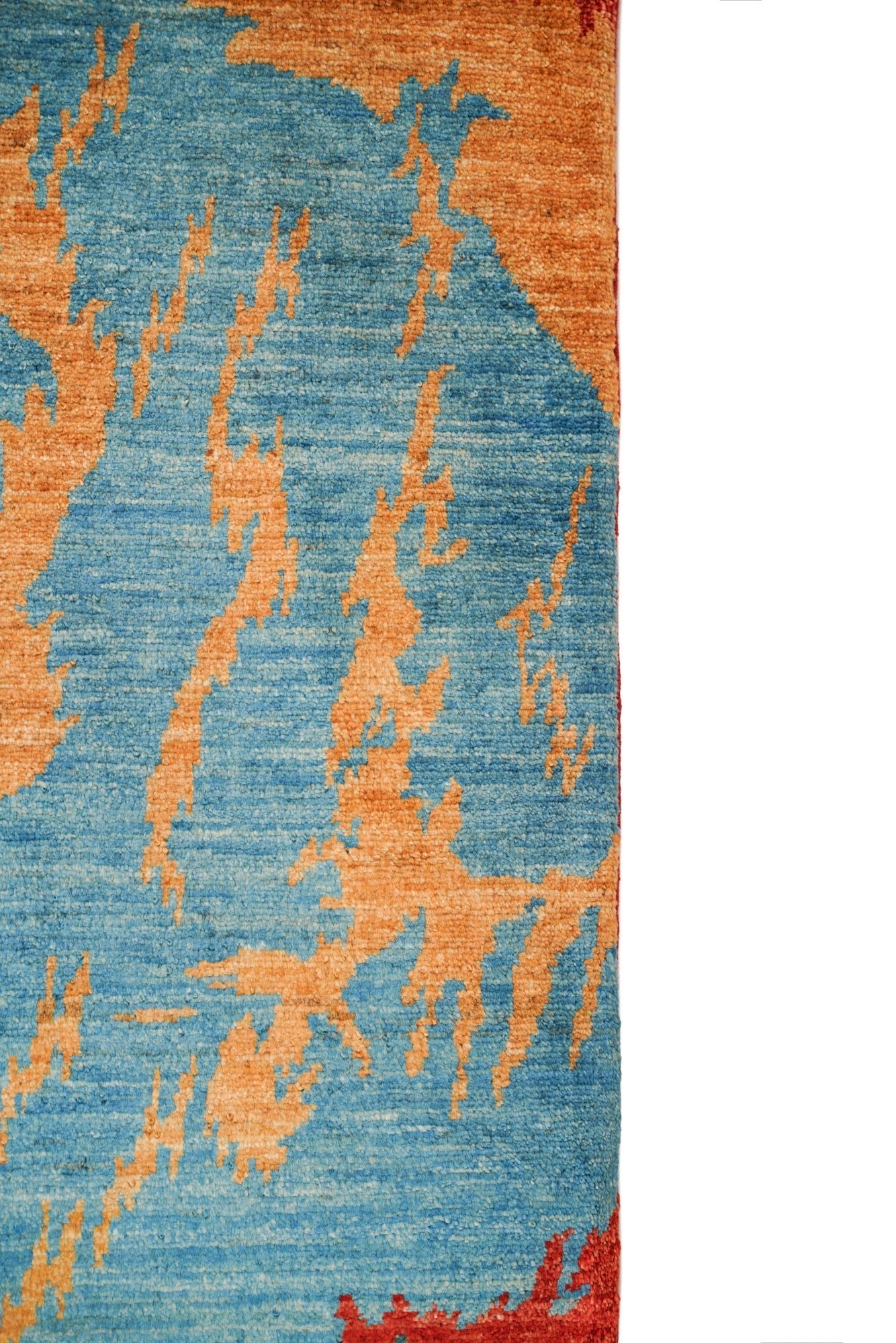 Modern Afghan Abstract Rug 9'10" x 8'2"