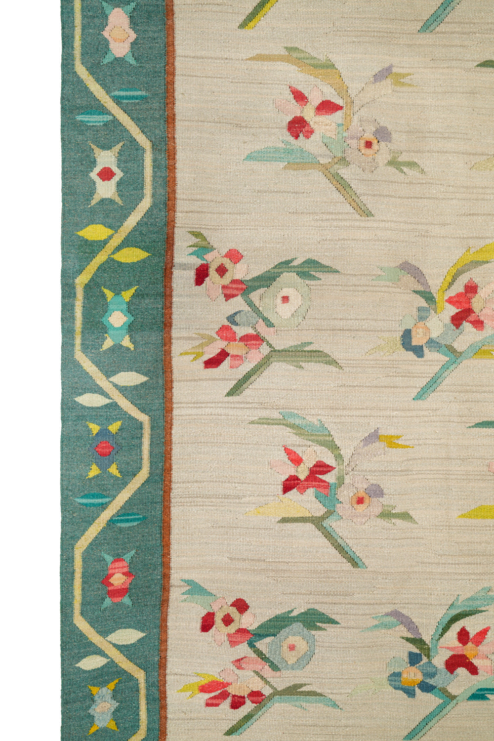 Vintage Bessarabian Kilim 7' x 4'8"