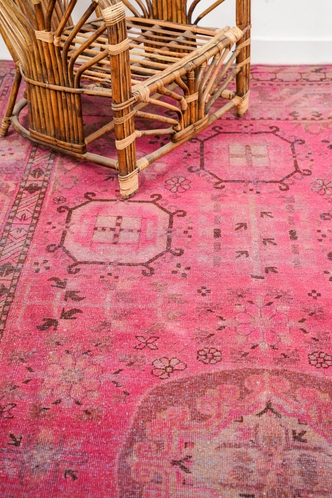 Antique East Turkistan Khotan Rug 12'6" x 6'7"
