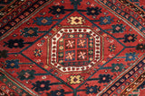 Antique Turkoman Bashir Rug 10'2" x 5'2"