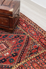 Antique Turkoman Bashir Rug 10'2" x 5'2"