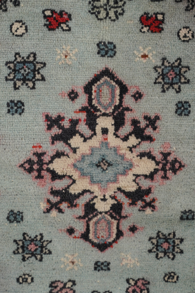 Vintage Turkish Tribal Rug 4'5" x 2'10"