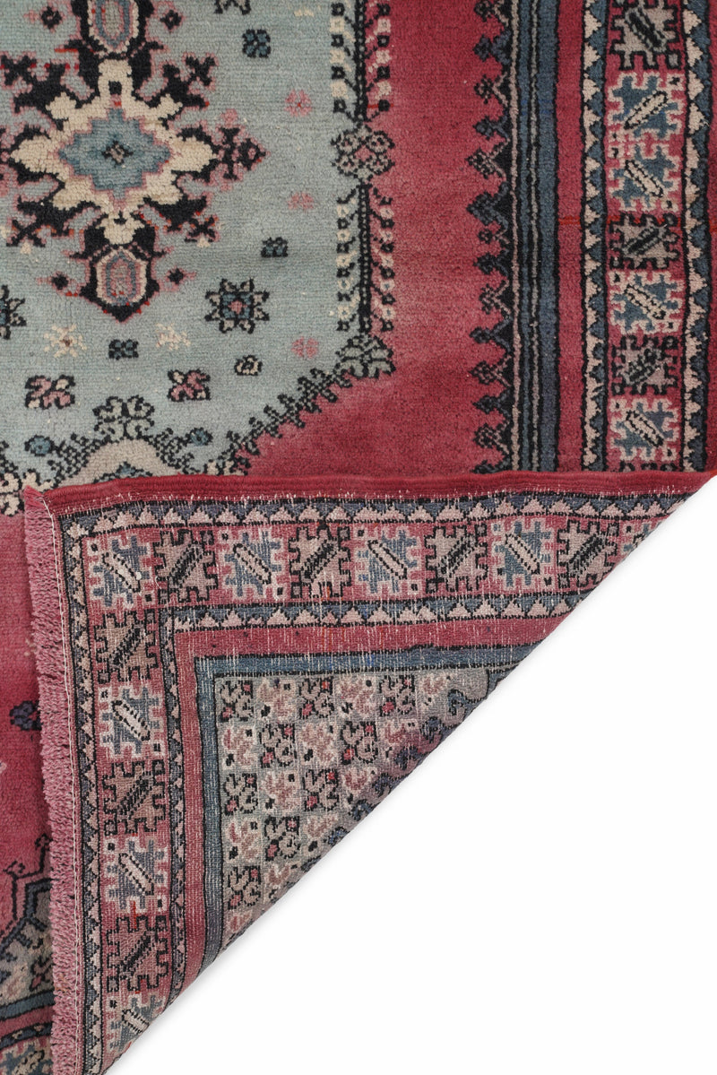 Vintage Turkish Tribal Rug 4'5" x 2'10"