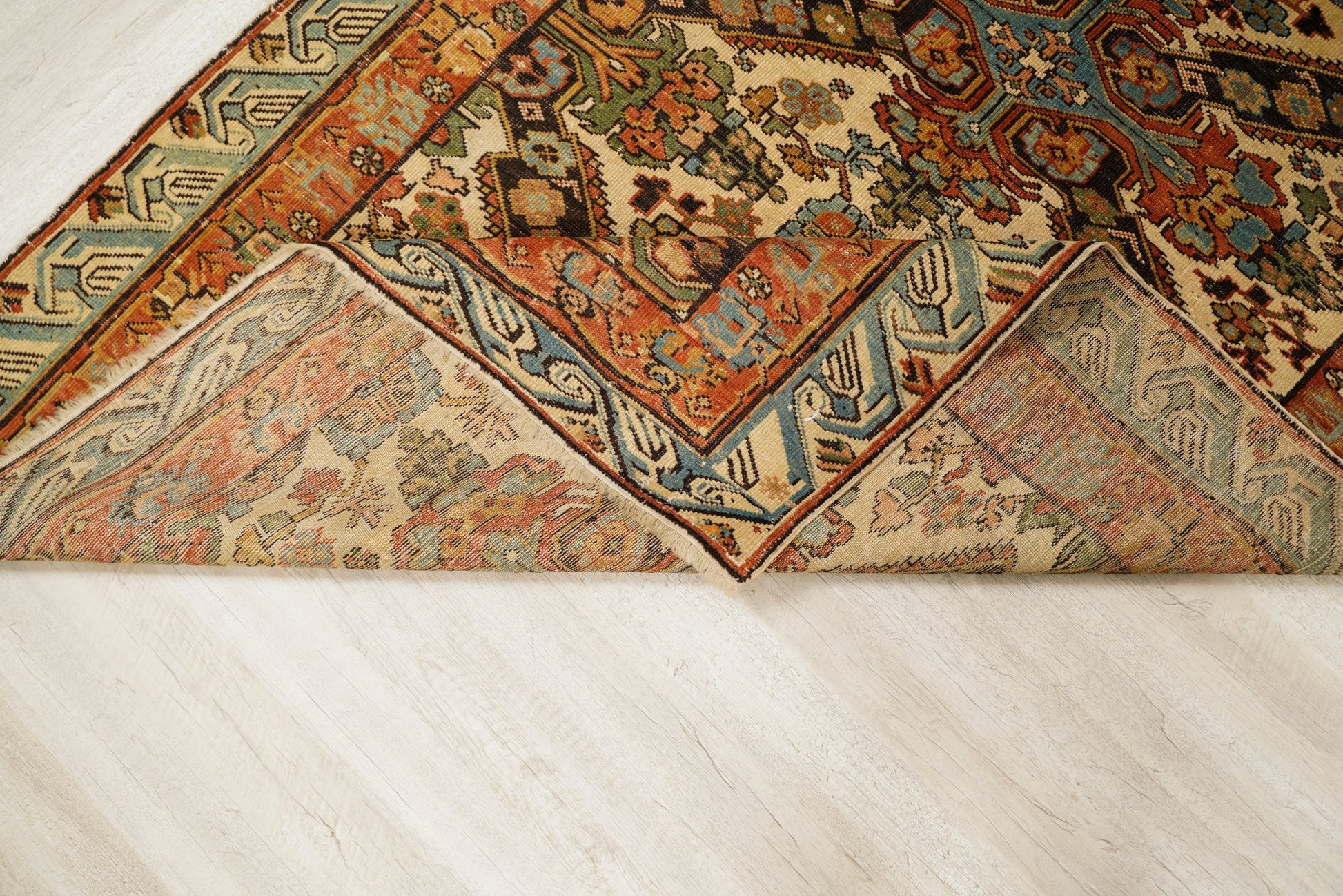 Antique Northeast Caucasian Seichur Rug 6'2" x 4'