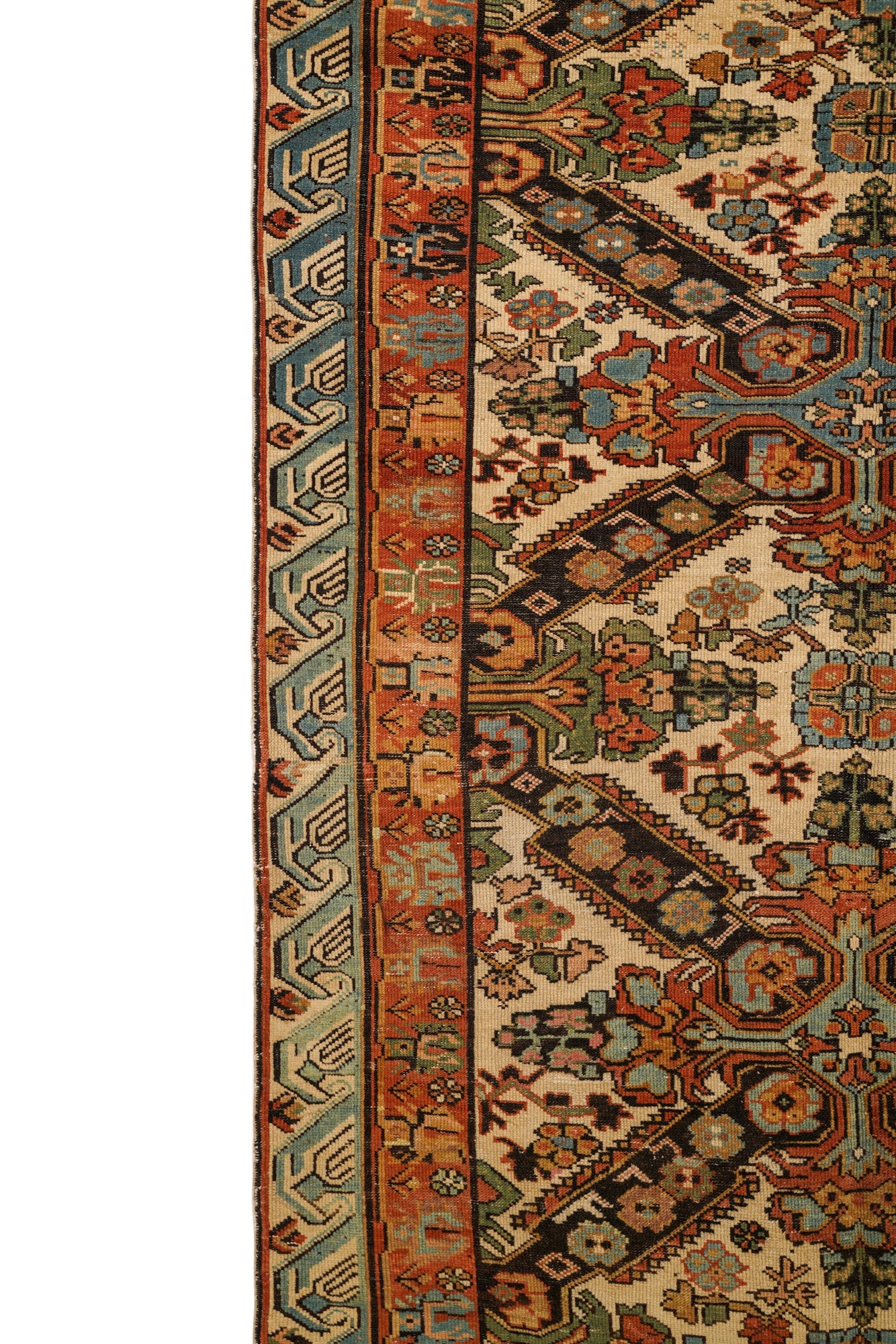 Antique Northeast Caucasian Seichur Rug 6'2" x 4'