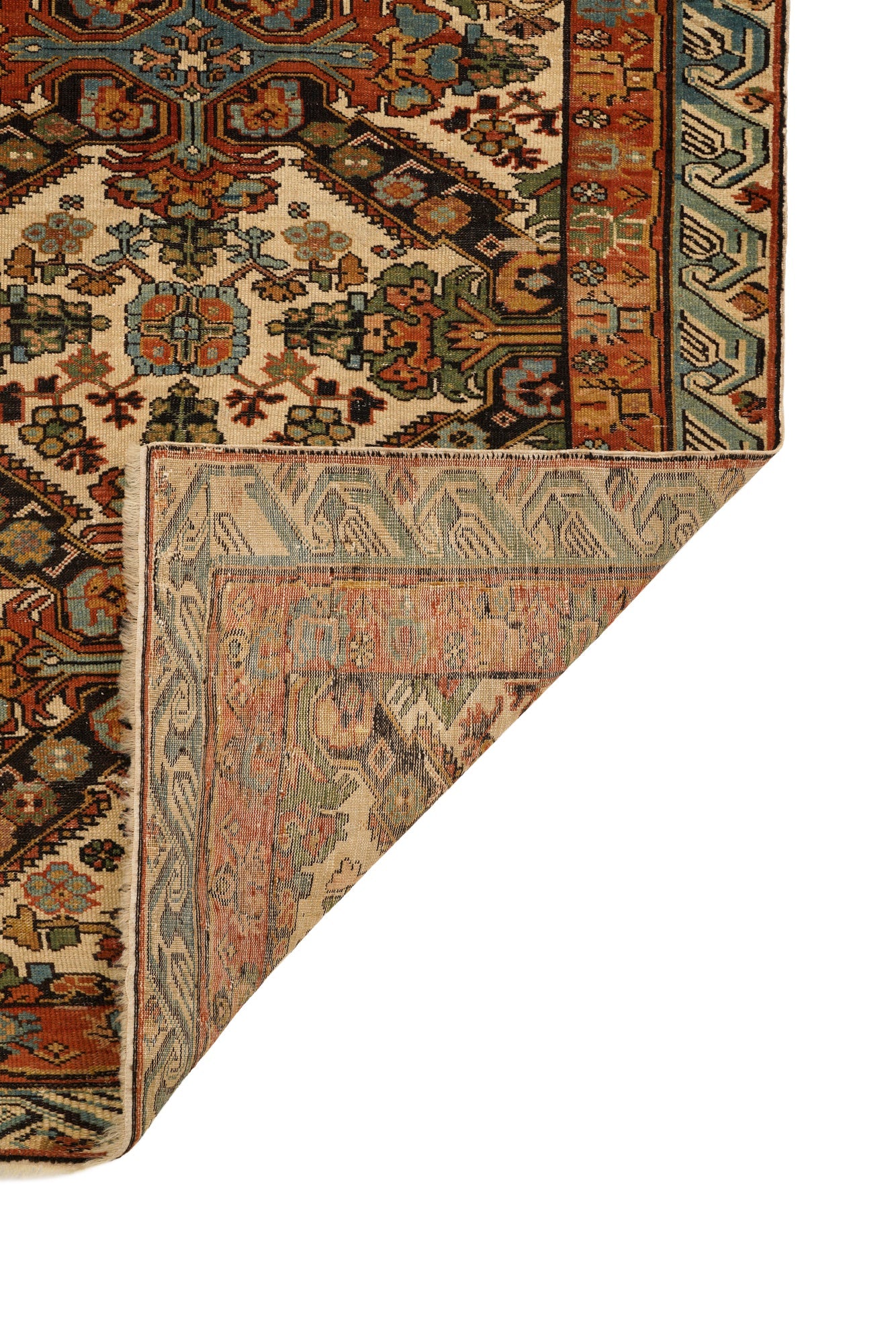 Antique Northeast Caucasian Seichur Rug 6'2" x 4'