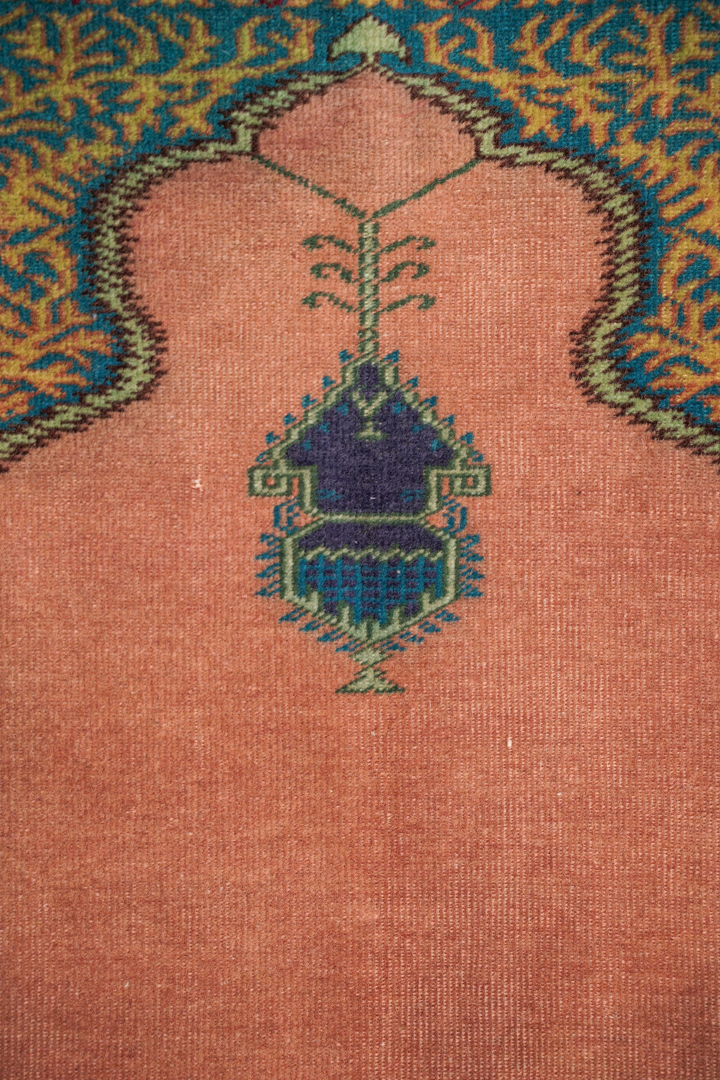 Vintage Turkish Prayer Rug 4'6" x 3'1"