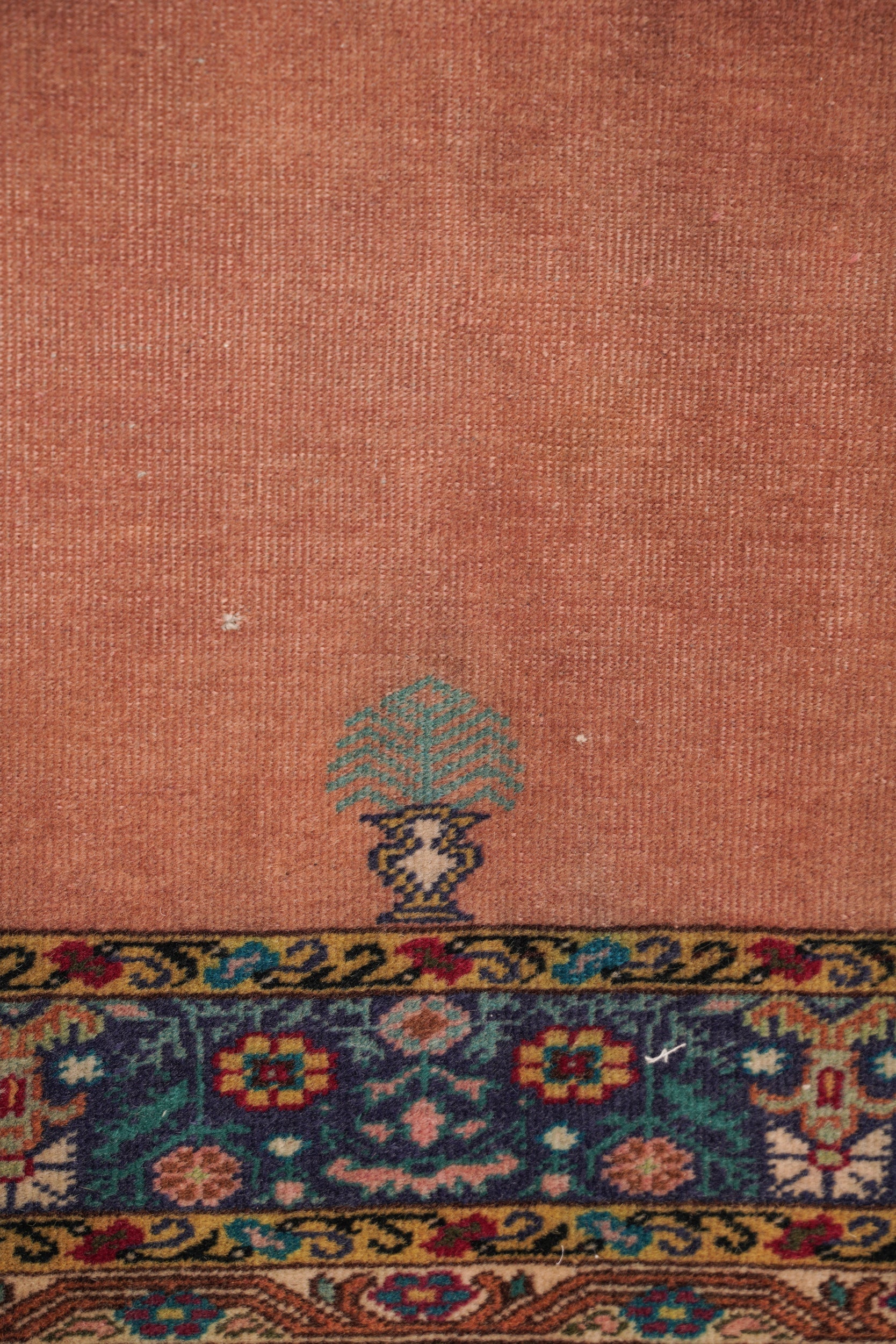 Vintage Turkish Prayer Rug 4'6" x 3'1"