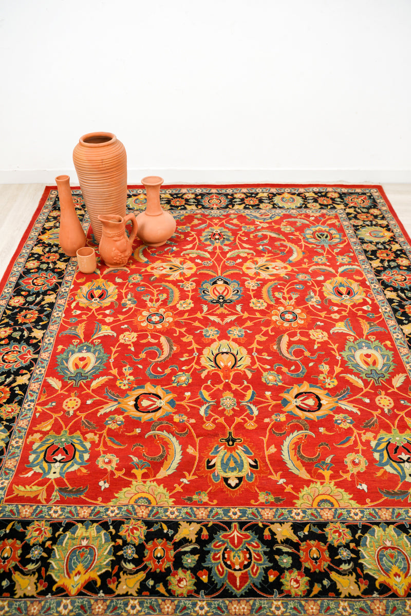 Modern Sickle Leaf Rug  8'3" x 6'8"