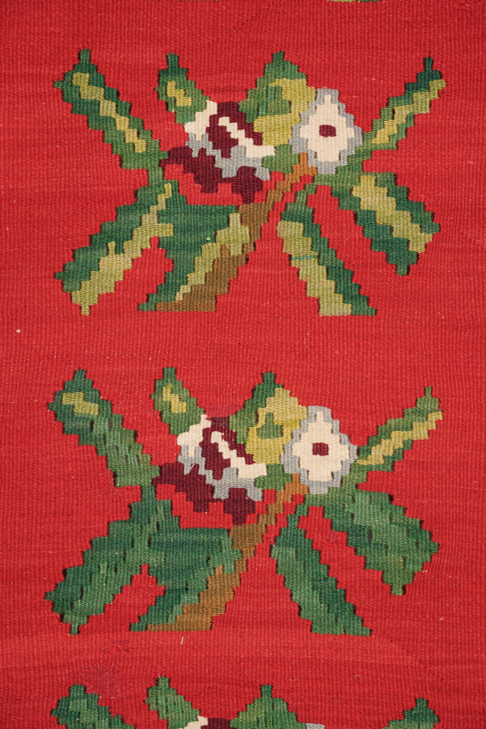 Vintage Sarkoy Kilim 6'4" x 3'3"