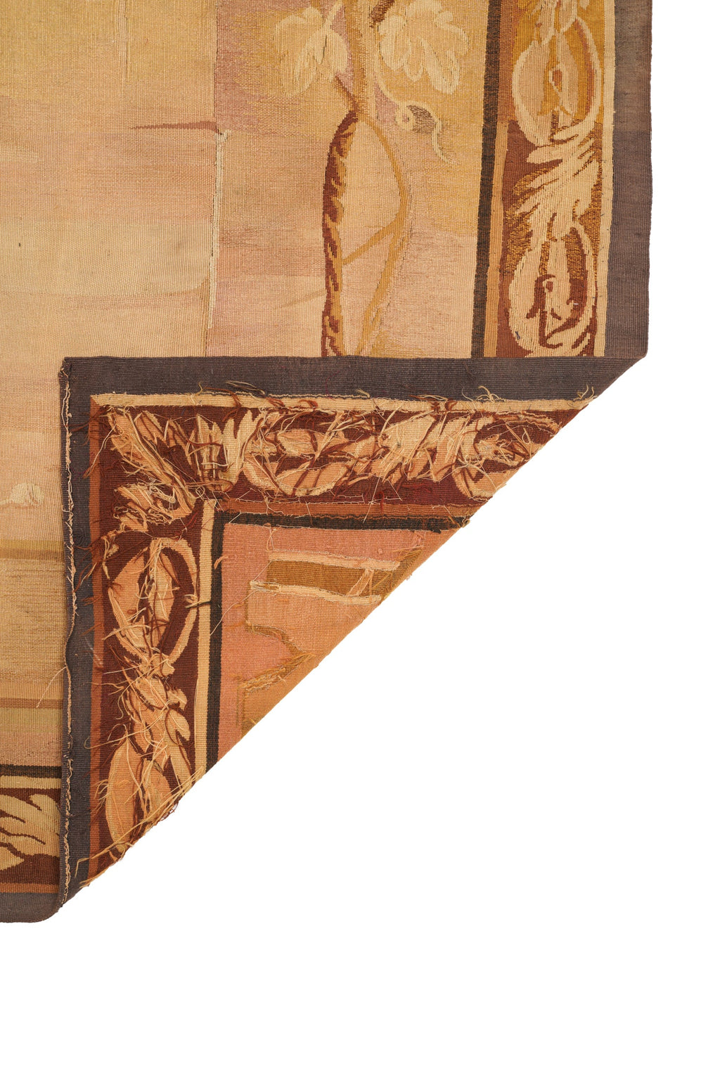 Antique European Pictorial Tapestry 6'9" x 4'10"