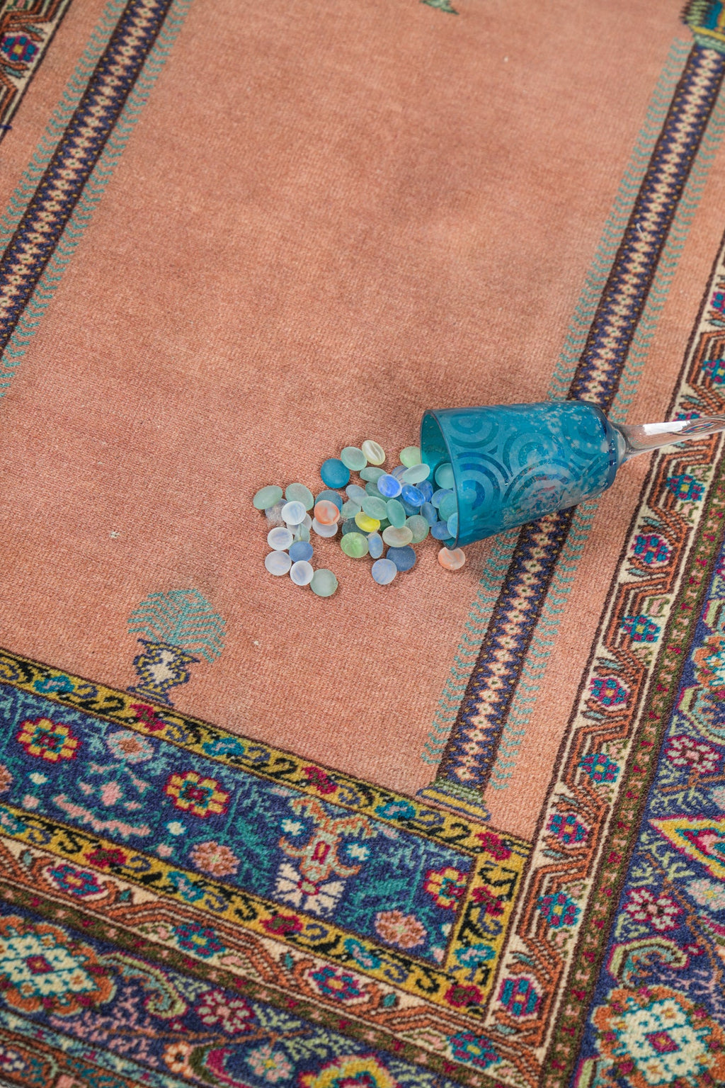 Vintage Turkish Prayer Rug 4'6" x 3'1"