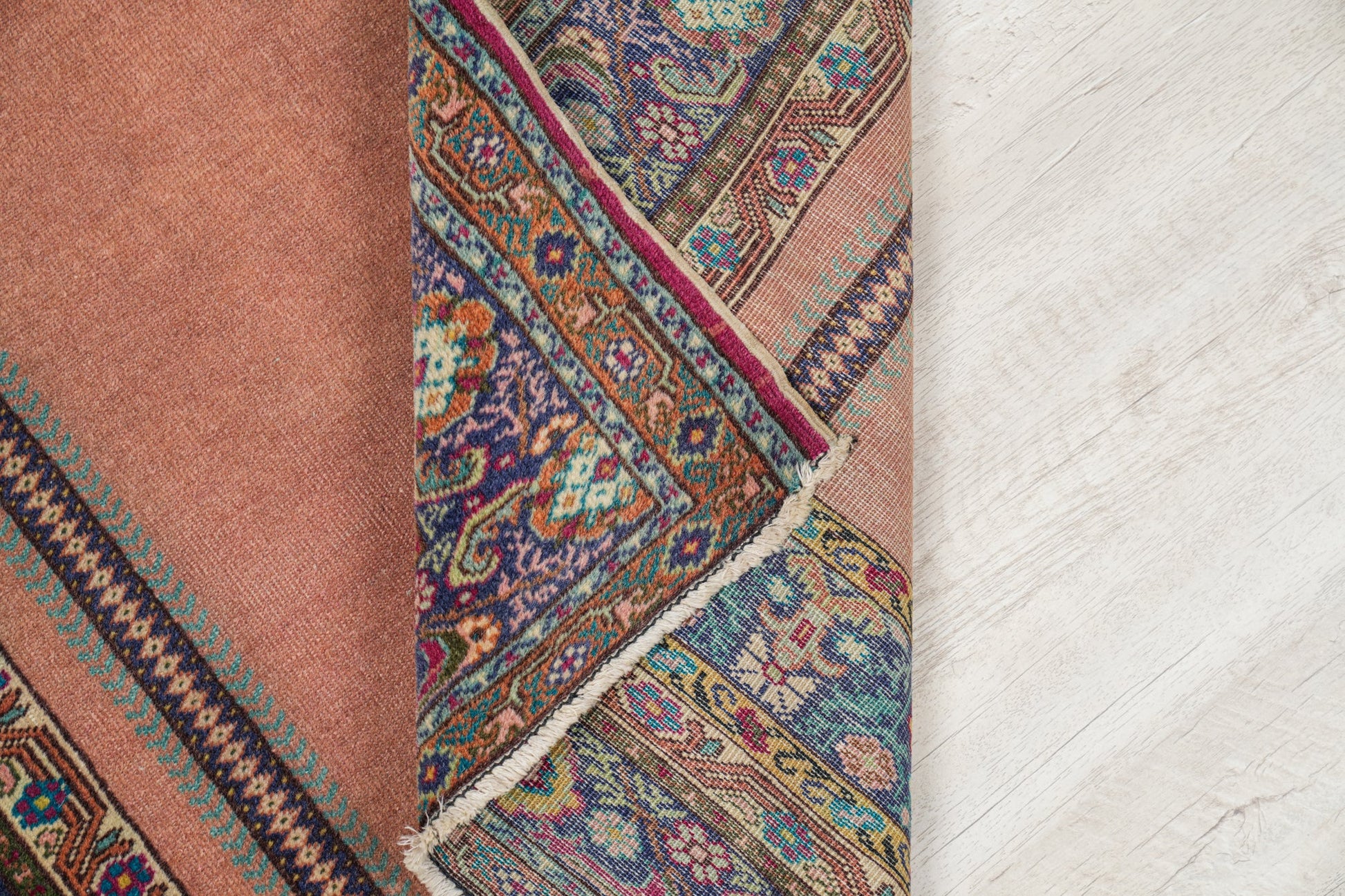 Vintage Turkish Prayer Rug 4'6" x 3'1"