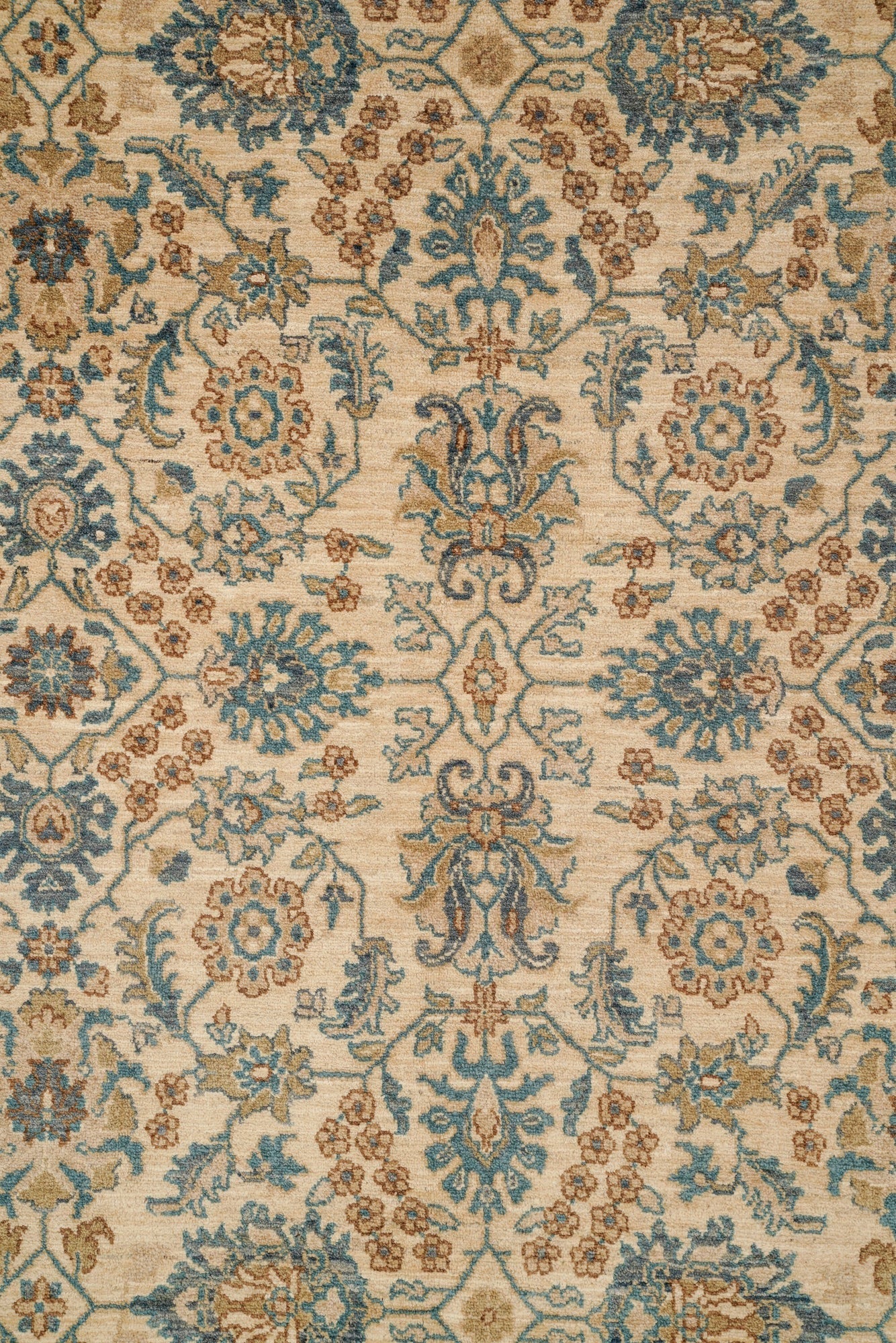 Modern Afghan Agra Rug 12' x 8'4"