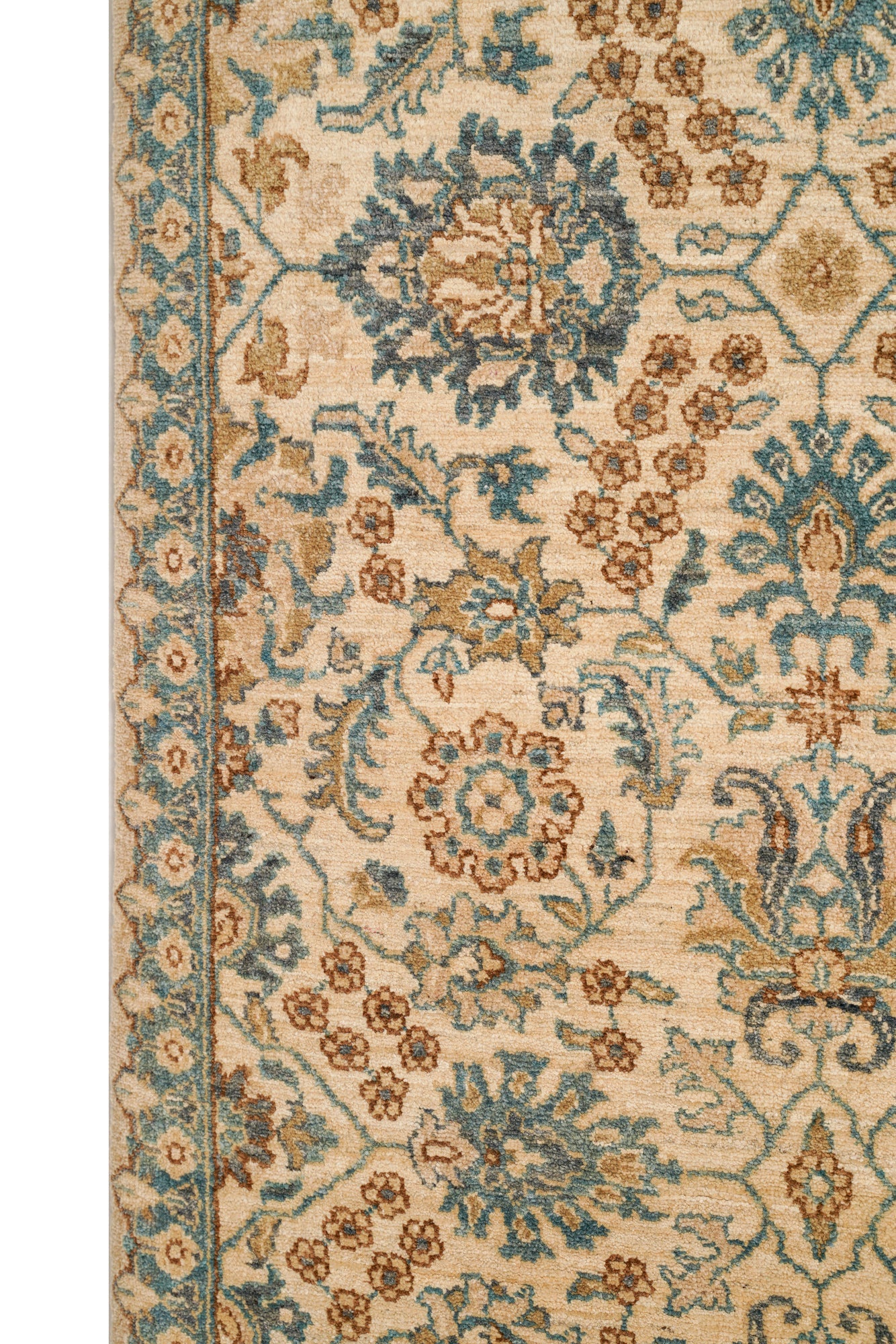 Modern Afghan Agra Rug 12' x 8'4"