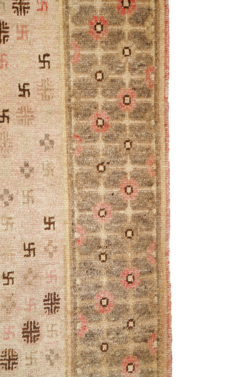 Antique Khotan Rug 7'8" x 4'