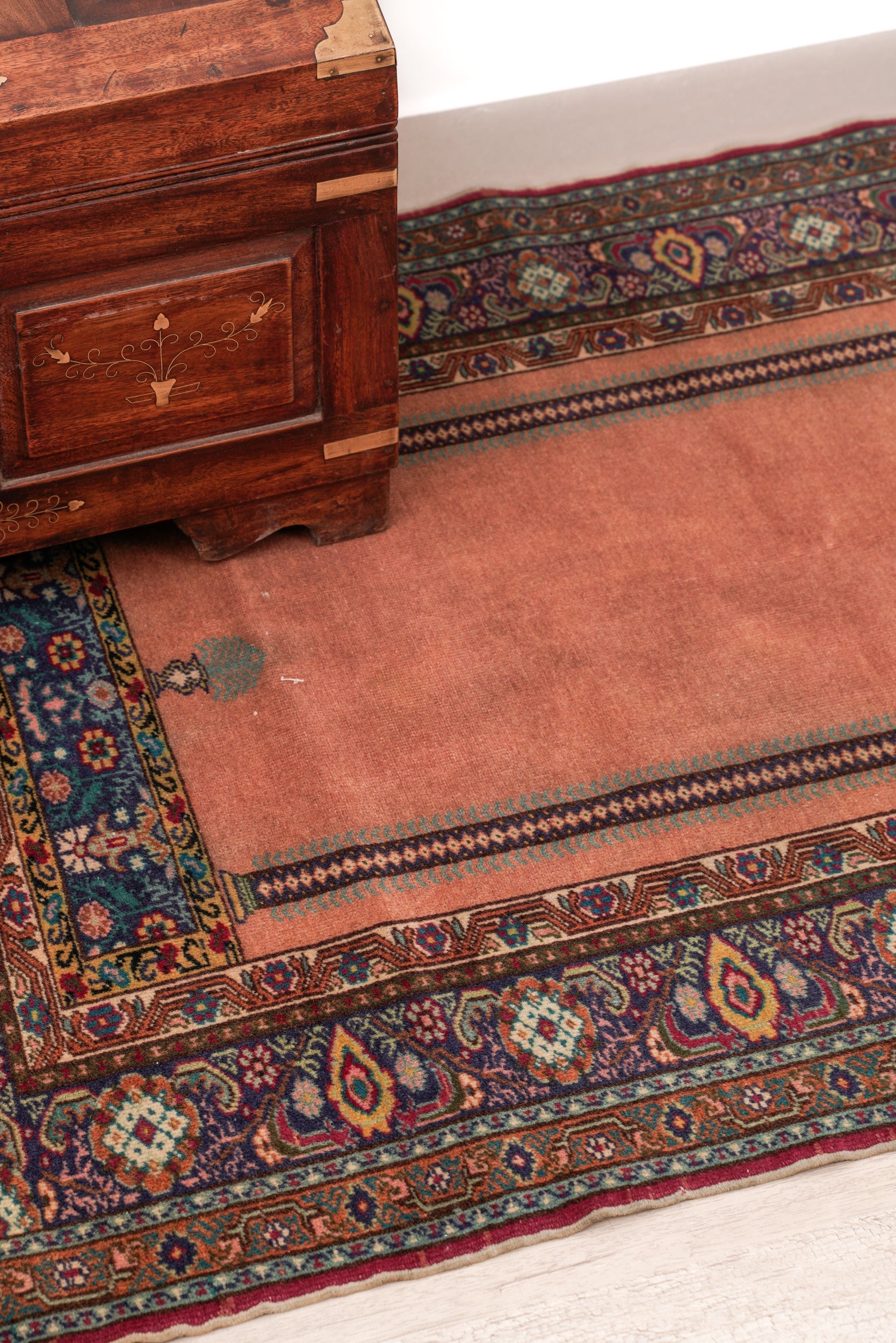 Vintage Turkish Prayer Rug 4'6" x 3'1"