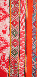 Vintage Aymara Bolivian Textile 3'8" x 3'6"