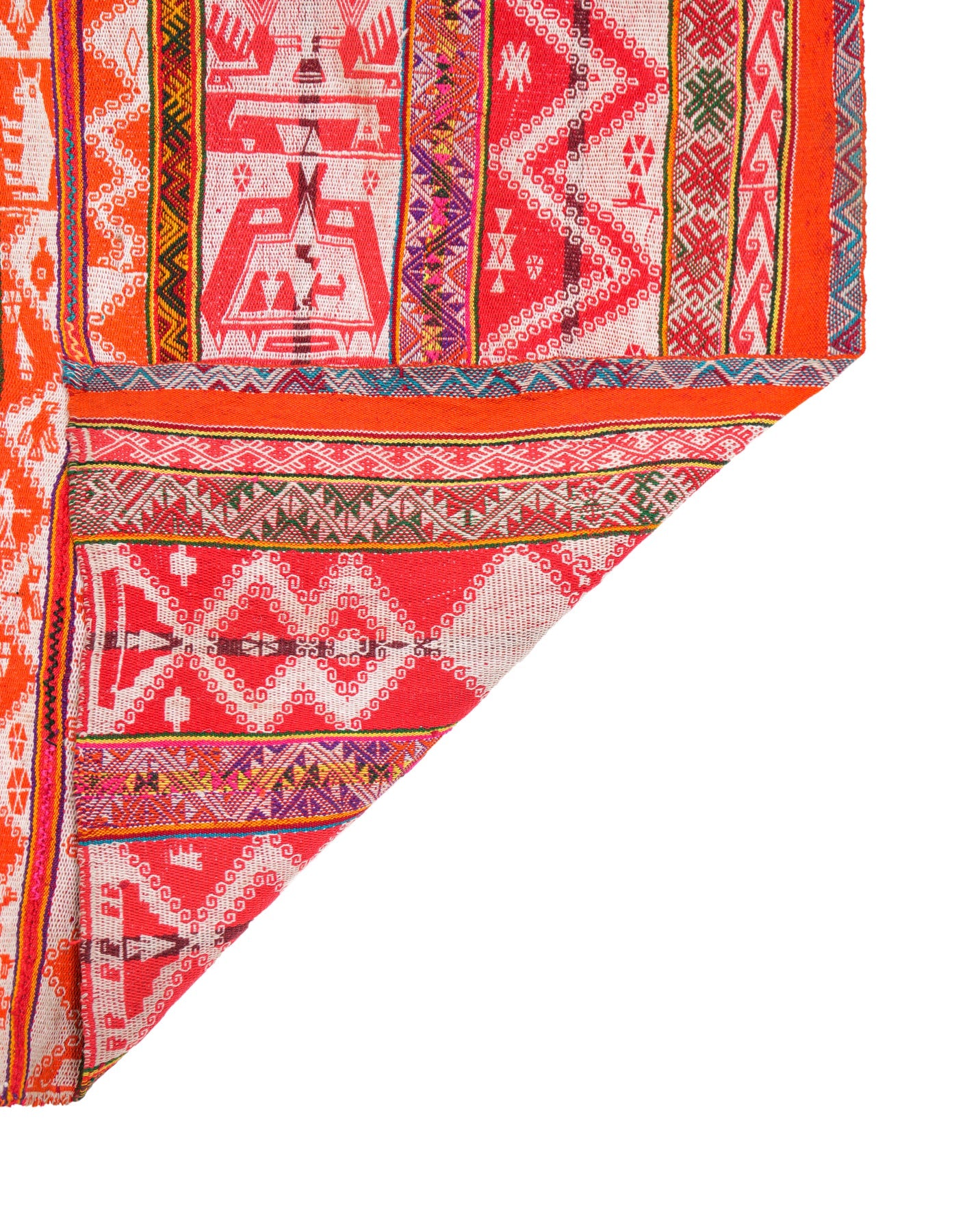 Vintage Aymara Bolivian Textile 3'8" x 3'6"