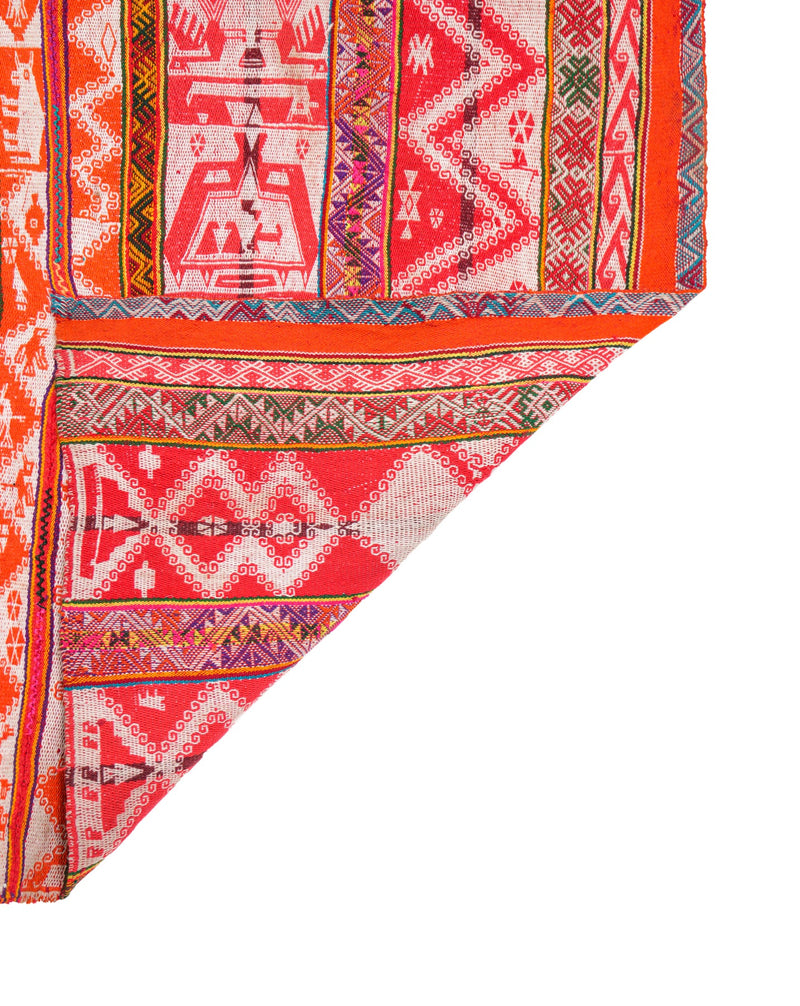 Vintage Aymara Bolivian Textile 3'8" x 3'6"