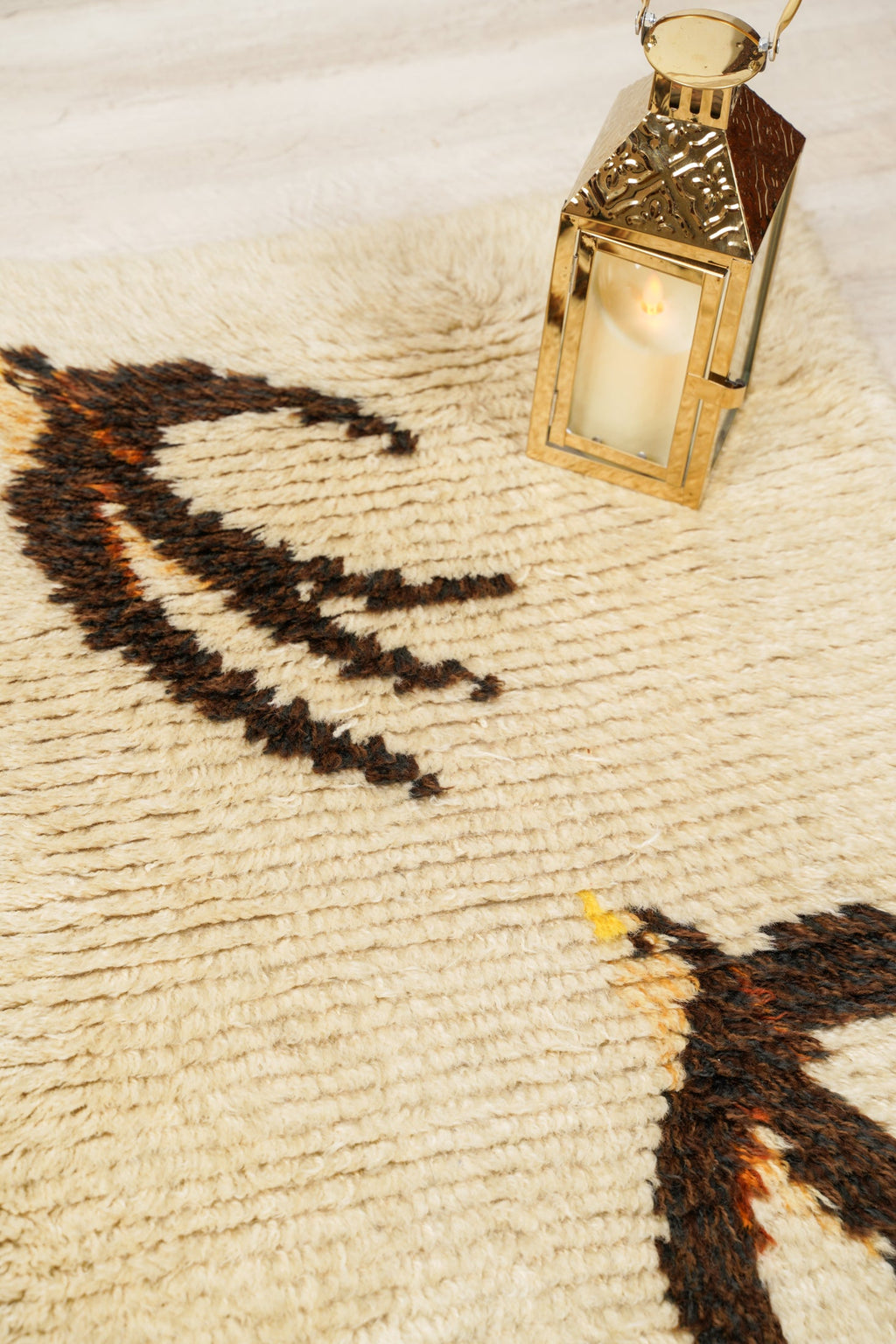 VINTAGE SACANDINAVIAN RYA RUG 4' x 2'