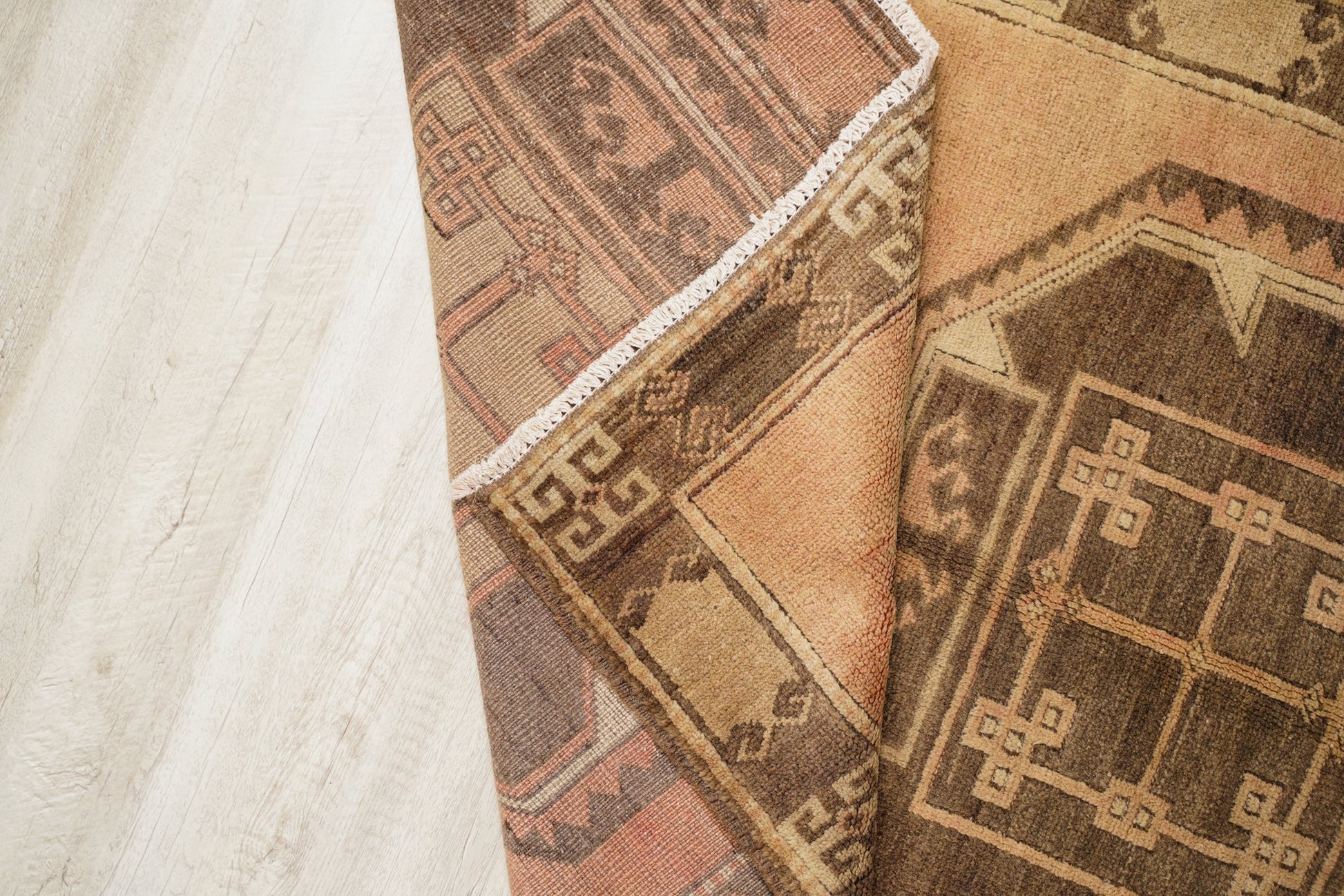 Vintage Turkish Kazak Rug 6'1"  x 3'4"