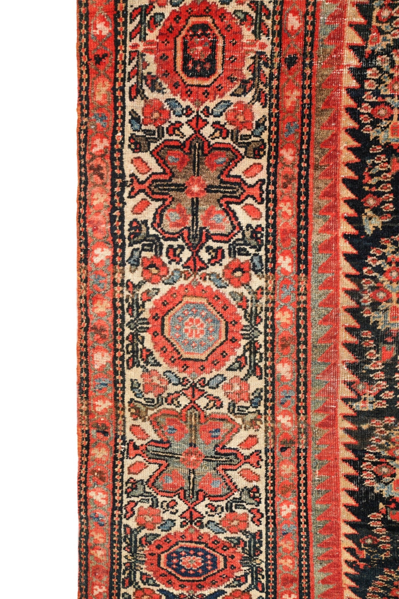 Antique Sarouk Farahan Rug 6'1" x 4'2"