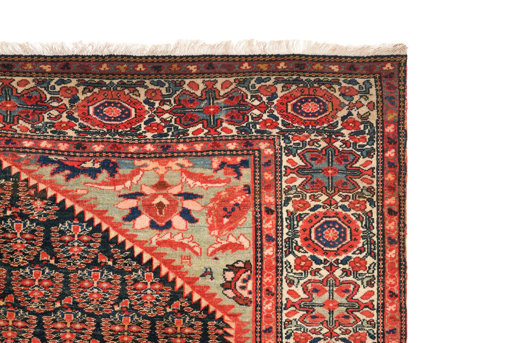 Antique Sarouk Farahan Rug 6'1" x 4'2"
